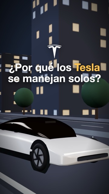 Portada del vídeo sobre el piloto automático de Tesla